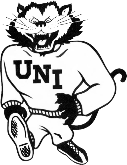 Northern Iowa Panthers 1973-1976 Primary Logo diy iron on heat transfer